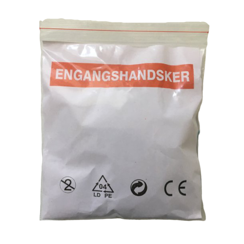 Engangshandsker Nitril 4 stk.