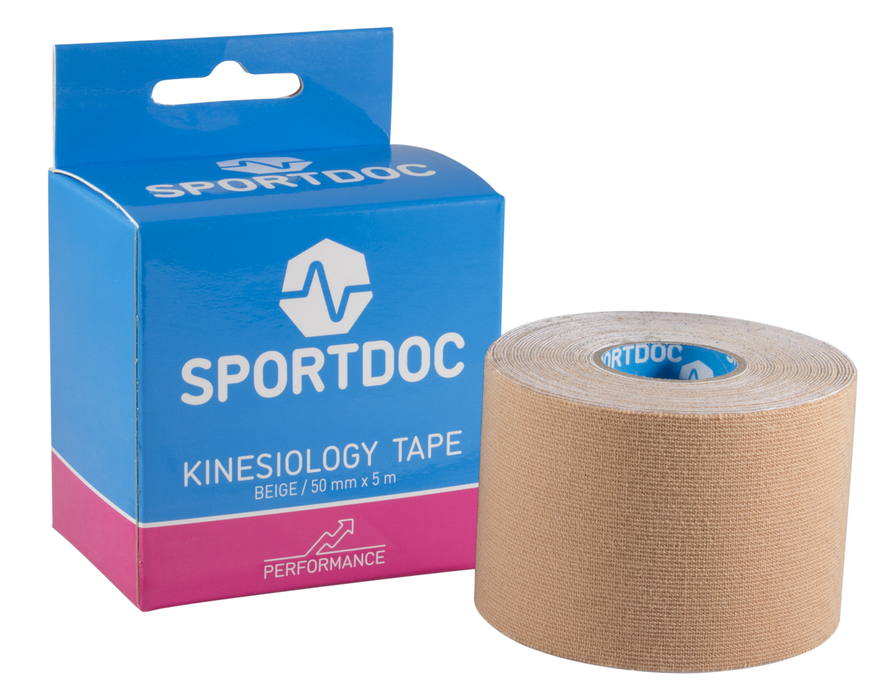 Kinesiologi tape fra SprotDoc Beige