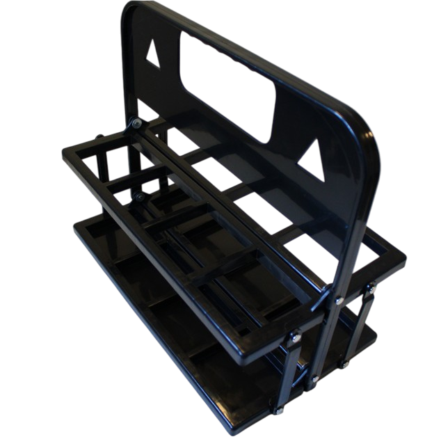 Foldbar holder til 8 drikkedunke